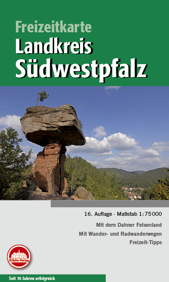 Freizeitkarte Südwestpfalz