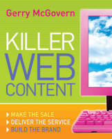 Killer Web Content -  McGovern Gerry McGovern