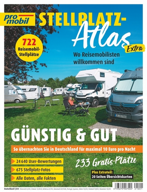 pro mobil Stellplatz Atlas Spezial