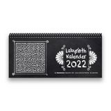 Tischkalender- Planer 2022 „Labyrinth“ Buntkalender® Schwarz