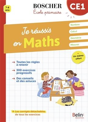 JE REUSSIS EN MATHS CE1 -  COLLECTIF ED 2021