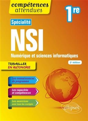 Spécialité NSI, numérique et sciences informatiques 1re - Cécile Canu