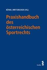 Praxishandbuch des österreichischen Sportrechts - 