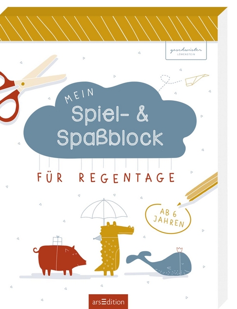 Mein Spiel- & Spaßblock für Regentage - Anne und Ruth Löwenstein