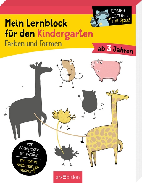 Mein Lernblock für den Kindergarten – Farben und Formen - Hannah Lang