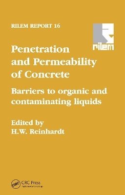 Penetration and Permeability of Concrete - 