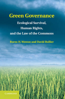 Green Governance -  David Bollier,  Burns H. Weston