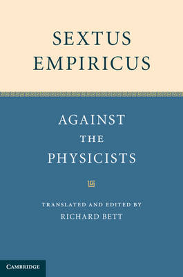 Sextus Empiricus -  Richard Bett