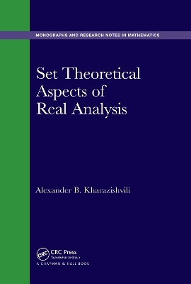 Set Theoretical Aspects of Real Analysis - Alexander B. Kharazishvili