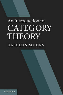 Introduction to Category Theory -  Harold Simmons