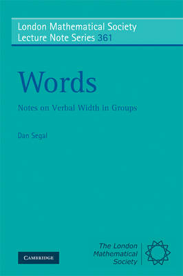 Words -  Dan Segal