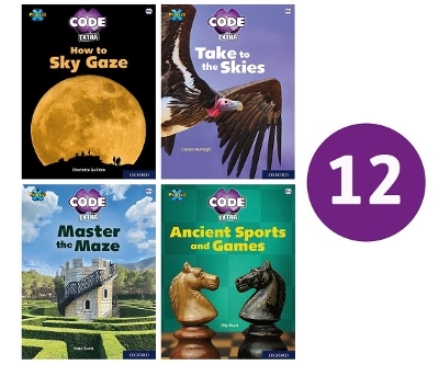 Project X CODE Extra: White and Lime Book Bands, Oxford Levels 10 and 11: Sky Bubble and Maze Craze, Class Pack of 12 - Ciaran Murtagh, Kate Scott, Jilly Hunt, Charlotte Guillain