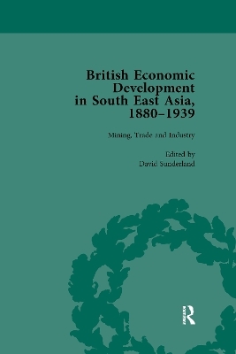 British Economic Development in South East Asia, 1880-1939, Volume 2 - David Sunderland