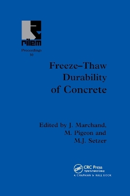 Freeze-Thaw Durability of Concrete - 