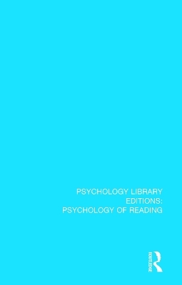 Psychophysiological Aspects of Reading and Learning - 