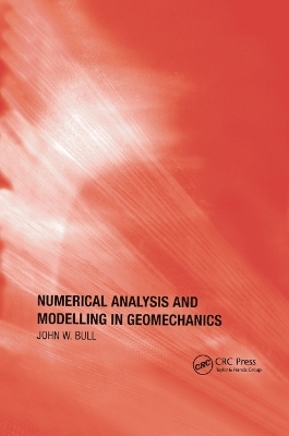 Numerical Analysis and Modelling in Geomechanics - 