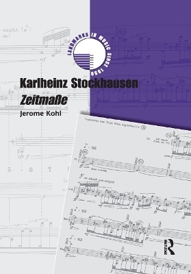 Karlheinz Stockhausen: Zeitmaße - Jerome Kohl