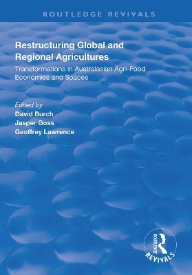 Restructuring Global and Regional Agricultures - 