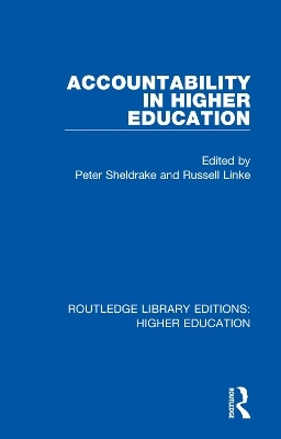 Accountability in Higher Education - 