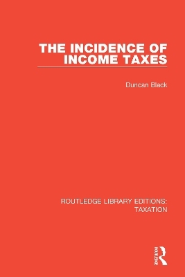 The Incidence of Income Taxes - Duncan Black