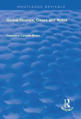 Global Finance, Cases and Notes - Francisco Carrada-Bravo