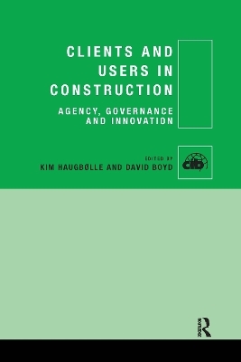 Clients and Users in Construction - 