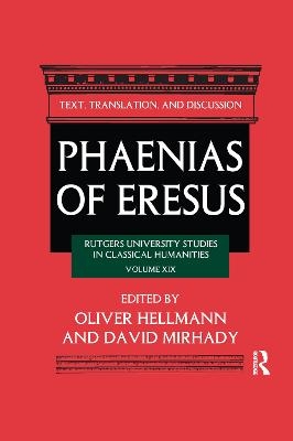 Phaenias of Eresus - 