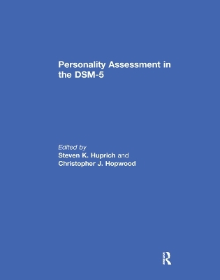 Personality Assessment in the DSM-5 - 