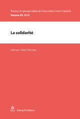 La solidarité - Sabrina Burgat, Aurélien Witzig, Nicolas Rouiller, Vincent Brulhart, Anne-Sylvie Dupont