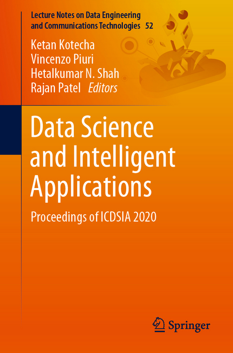 Data Science and Intelligent Applications - 