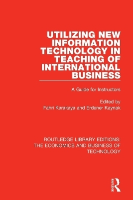 Utilizing New Information Technology in Teaching of International Business - 