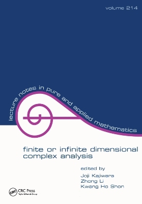 Finite or Infinite Dimensional Complex Analysis - 