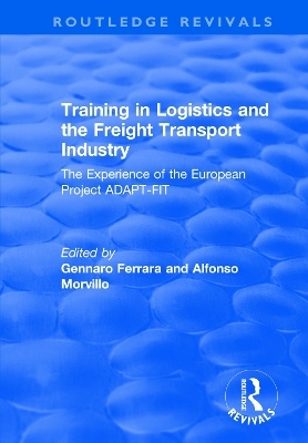 Training in Logistics and the Freight Transport Industry - Alfonso Morvillo