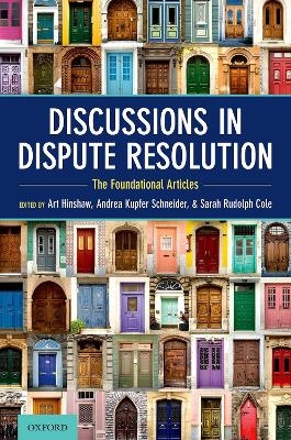 Discussions in Dispute Resolution - 