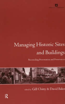 Managing Historic Sites and Buildings - 