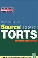 Sourcebook on Tort Law 2/e - 