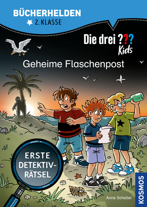 Die drei ??? Kids, Bücherhelden 2. Klasse, Geheime Flaschenpost - Anne Scheller