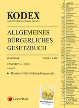 Taschen-Kodex ABGB 2021 - inkl. App - Doralt, Werner