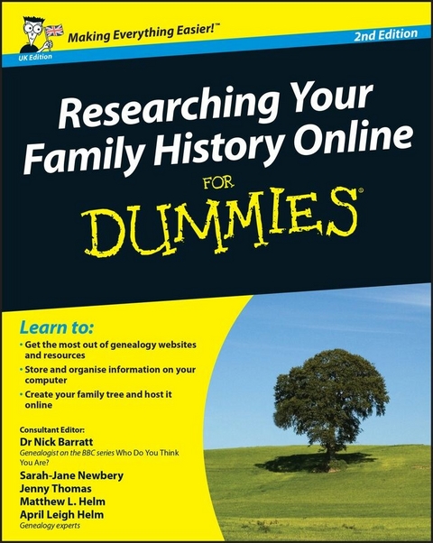 Researching Your Family History Online For Dummies - Nick Barratt, Sarah Newbery, Jenny Thomas, Matthew L. Helm, April Leigh Helm