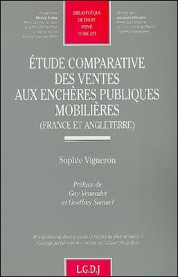 Etude comparative des ventes aux enchères publiques mobilières : France et Angleterre - Sophie (1972-....) Vigneron