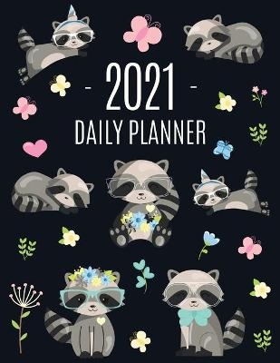 Raccoon Daily Planner 2021 - Feel Good Press