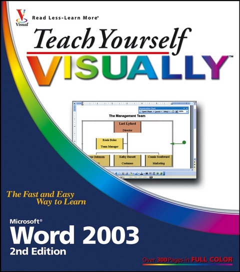 Teach Yourself VISUALLY Microsoft Word 2003 - Elaine Marmel