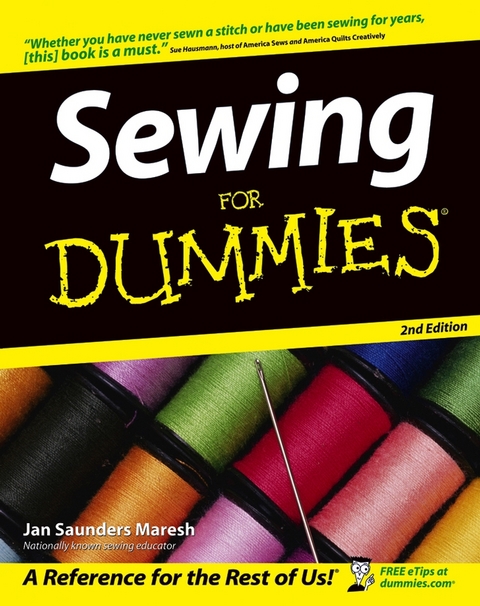 Sewing For Dummies - Jan Saunders Maresh