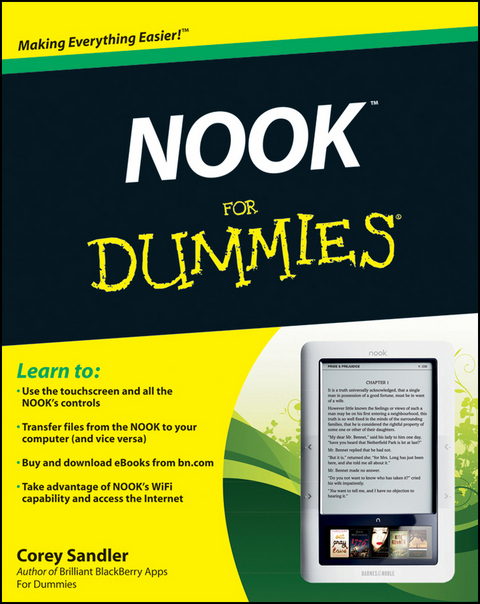 NOOK For Dummies - Corey Sandler