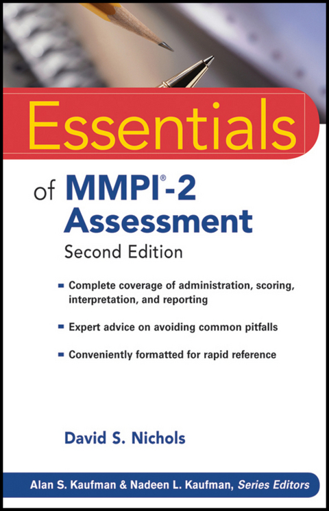 Essentials of MMPI-2 Assessment - David S. Nichols