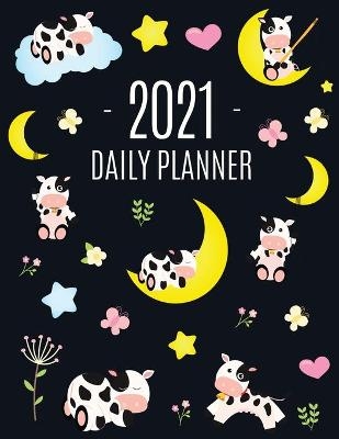 Cow Planner 2021 - Happy Oak Tree Journals