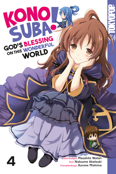 Konosuba! God's Blessing On This Wonderful World! 04 - Masahito Watari, Natsume Akatsuki, Kurone Mishima