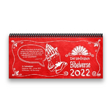 Tischkalender- Planer 2022 „Bibelverse“ Buntkalender® Rot