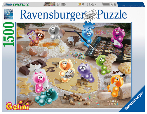 Ravensburger Puzzle 16713 - Gelinis Weihnachtsbäckerei - 1500 Teile Puzzle für Erwachsene und Kinder ab 14 Jahren