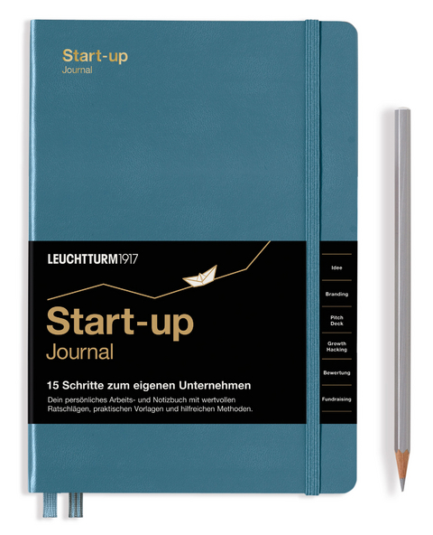 Start-Up Journal (Stone Blue) - Tim (Autor) Jaudszims